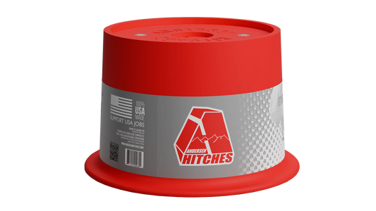 Andersen Round Tongue Jack Block for Caravans, Motorhomes and Boats