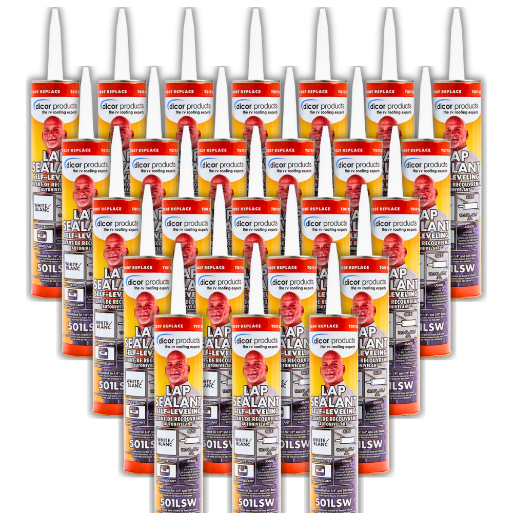 Dicor self-levelling lap sealant tube, 25-pack